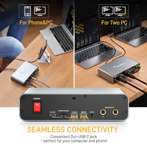 MAONO USB Audio Interface for Podcasting & Music