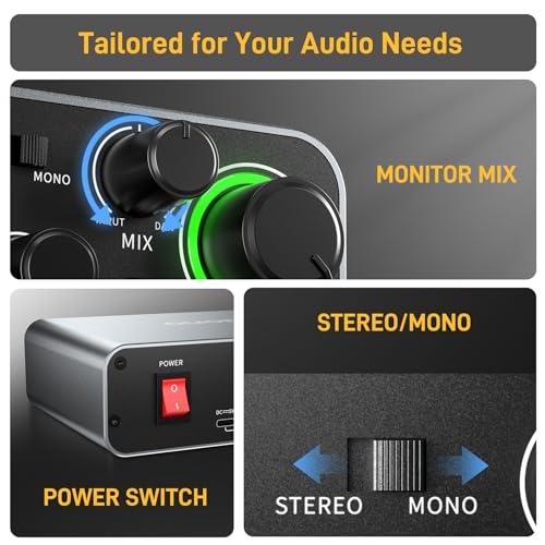 MAONO USB Audio Interface for Podcasting & Music