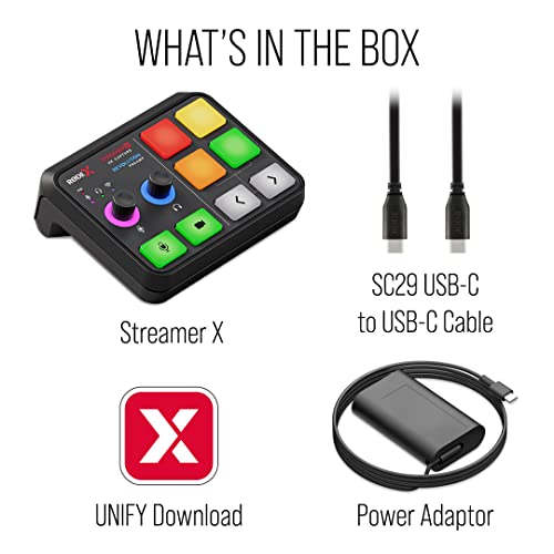 RØDE X Streamer X Audio Interface & Video Capture