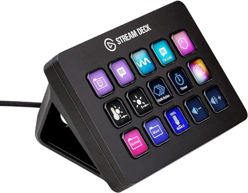 Elgato Stream Deck MK.2 – 15-Key Studio Controller