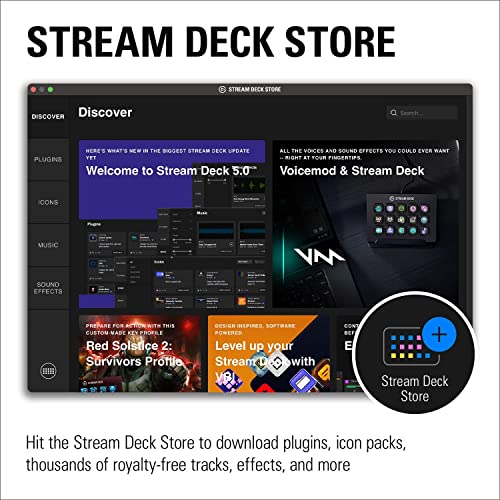 Elgato Stream Deck MK.2 – 15-Key Studio Controller