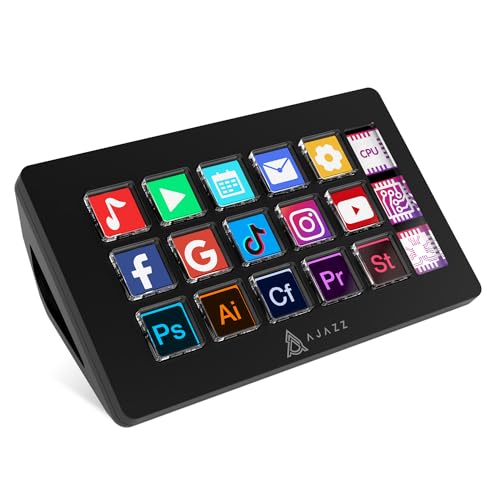 AKP153 Studio Deck Stream Controller with 15 Macro Keys