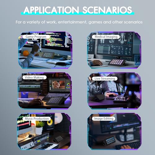 AKP153 Studio Deck Stream Controller with 15 Macro Keys