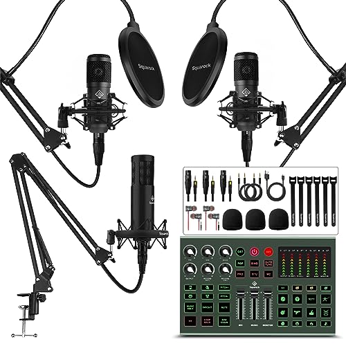 Podcast Equipment Bundle for 2: Mixer & Microphones