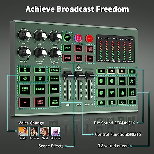 Podcast Equipment Bundle for 2: Mixer & Microphones