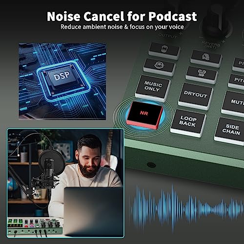 Podcast Equipment Bundle for 2: Mixer & Microphones