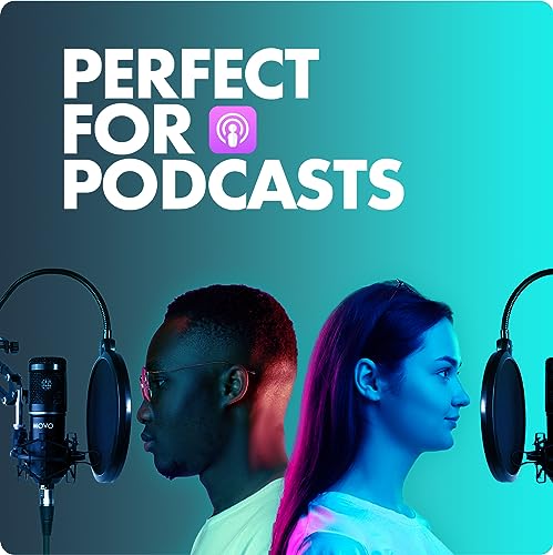 Movo PodPak4A XLR Microphone Bundle for Podcasts