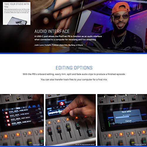 Ultimate Podcasting Bundle with Recorder, Mics, and Stands