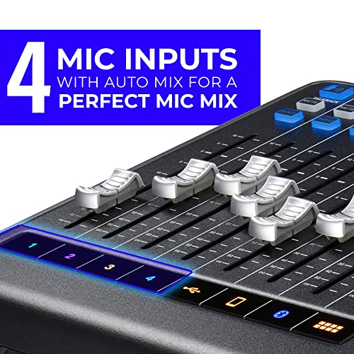 Tascam Podcast Bundle: 4 TM-70 Mics & Headphones