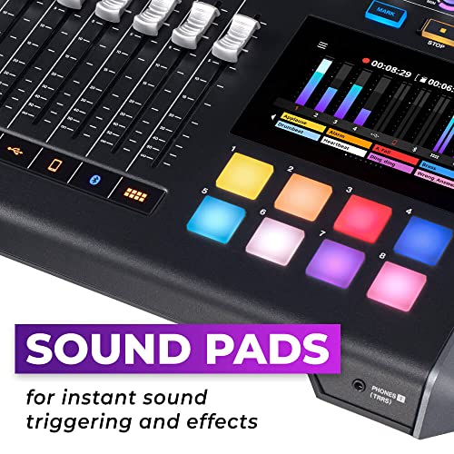 Tascam Podcast Bundle: 4 TM-70 Mics & Headphones