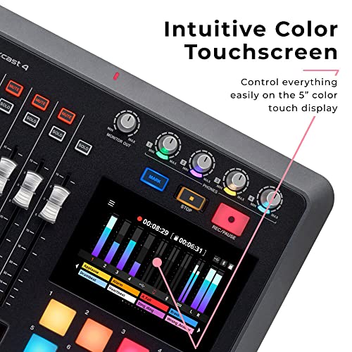 Tascam Podcast Bundle: 4 TM-70 Mics & Headphones