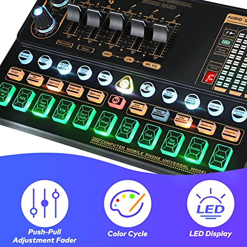 Asmuse Podcast Equipment Bundle with BM800 Microphone