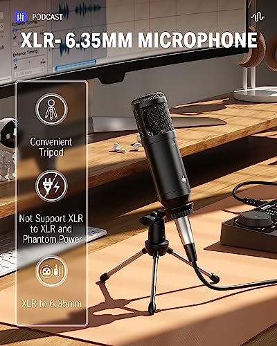 Donner Podcast Starter Kit with Mixer and Microphone
