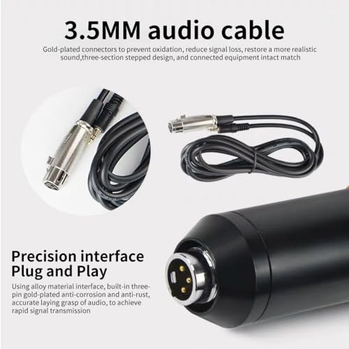 F999 Condenser Mic Podcast Starter Kit - Gold