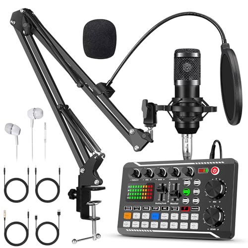 BM800 Podcast Equipment Bundle with Audio Interface