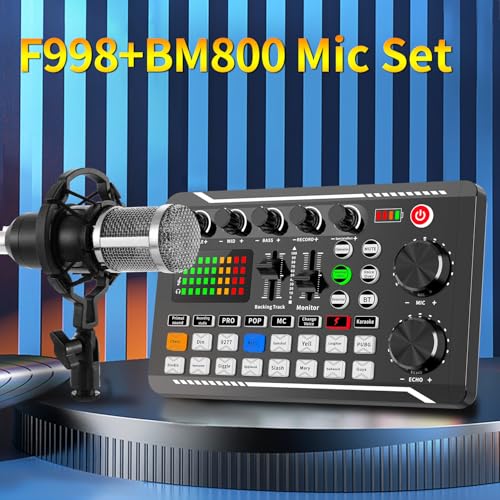 BM800 Podcast Equipment Bundle with Audio Interface