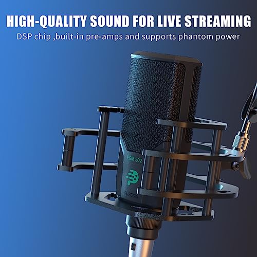 All-in-One Podcast Equipment Bundle with Microphone