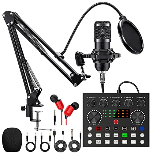 BM-800 Podcast Microphone and V8S Voice Changer Bundle