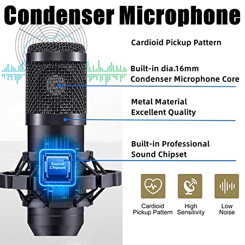 BM-800 Podcast Microphone and V8S Voice Changer Bundle