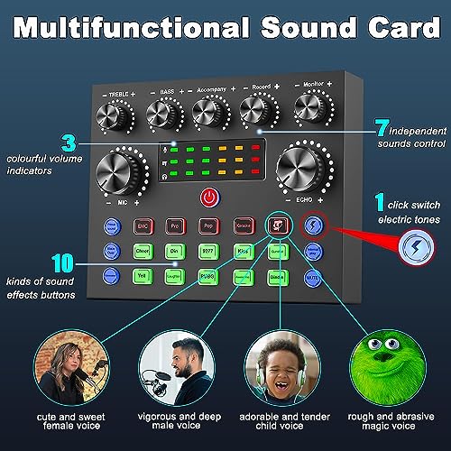 BM800 Podcast Microphone Bundle with Voice Changer