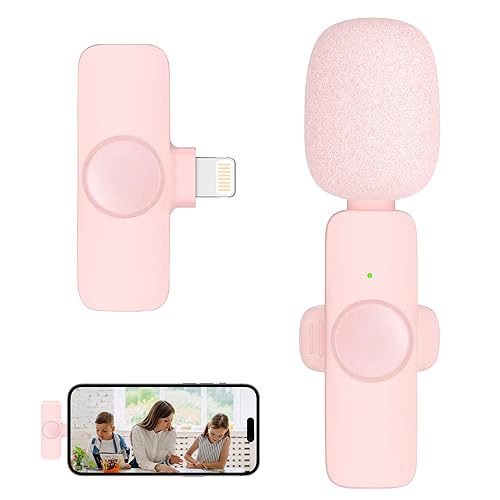 Wireless Lavalier Microphone for iPhone and iPad