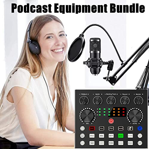 BM800 Podcast Microphone Bundle with Voice Changer