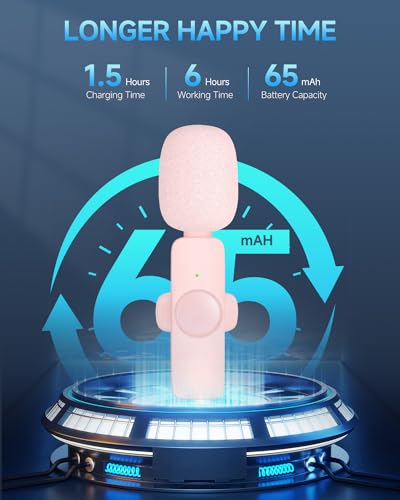 Wireless Lavalier Microphone for iPhone and iPad