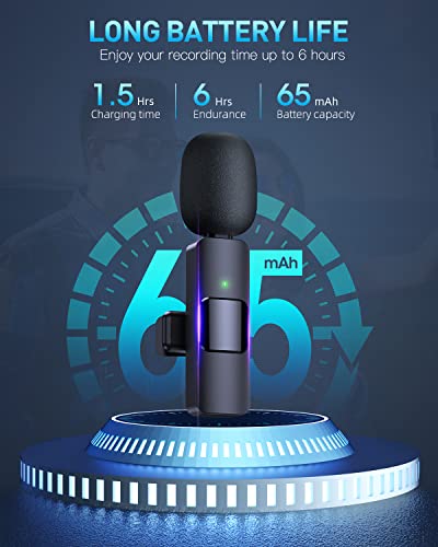 Wireless Lavalier Microphones for iPhone and iPad