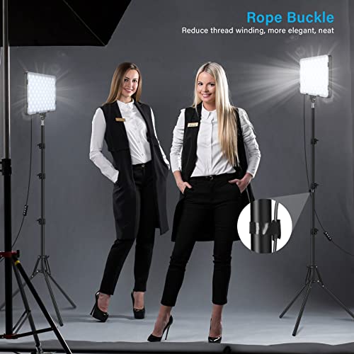 Obeamiu LED Video Light with Tripod Stand Pack