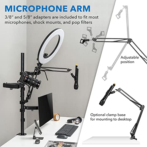 All-in-One Streaming Desk Mount for Creators