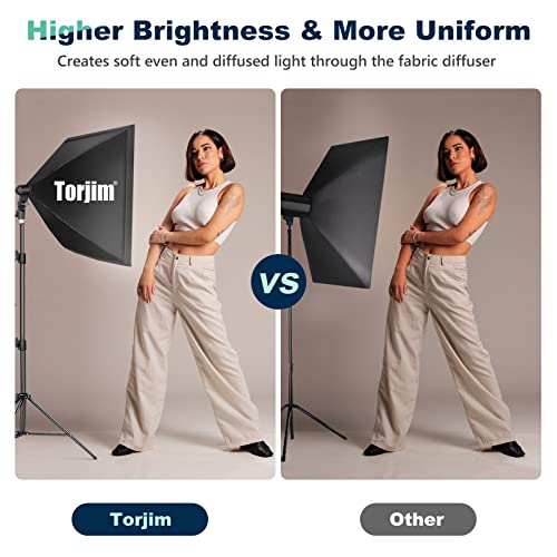Professional Softbox Lighting Kit with Remote Control