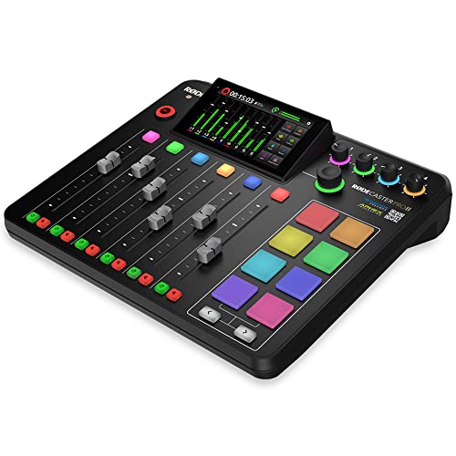 Rodecaster Pro II Podcast Bundle with AKG Headphones