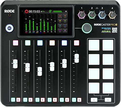 Rodecaster Pro II Podcast Bundle with PodMic and Accessories