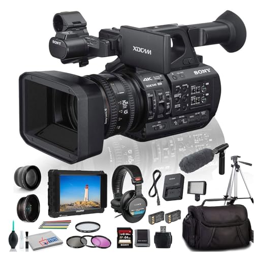 Sony PXW-Z190V 4K Camcorder Bundle with Accessories