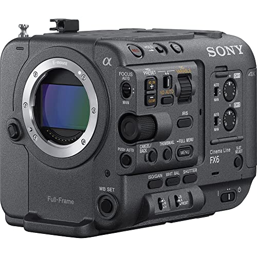 Sony FX6 Cinema Camera with Essential Podcast Gear
