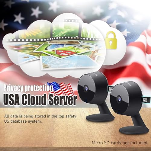 LaView 4-Pack Indoor 1080P Security Cameras