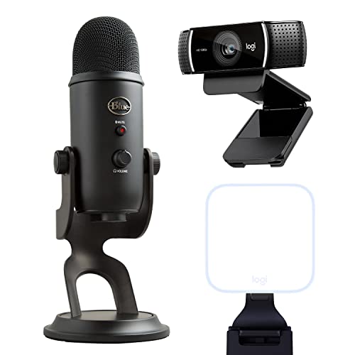 Blue Yeti Podcast Equipment Bundle - Blackout Edition
