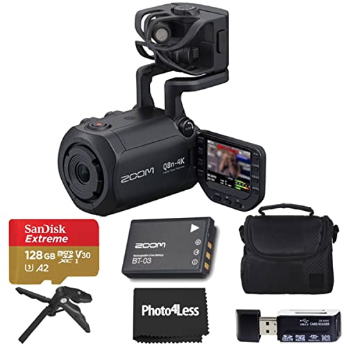 Zoom Q8n-4K Handy Video Recorder with Accessories