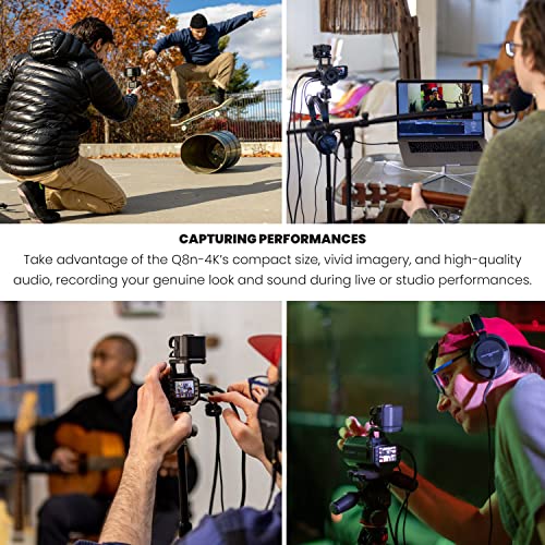 Zoom Q8n-4K Handy Video Recorder with Accessories