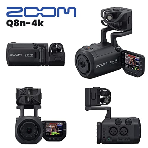 Zoom Q8n-4K Handy Video Recorder with Accessories