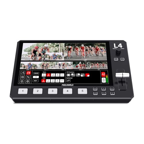 FEELWORLD L4 10.1" Touch Screen Video Switcher