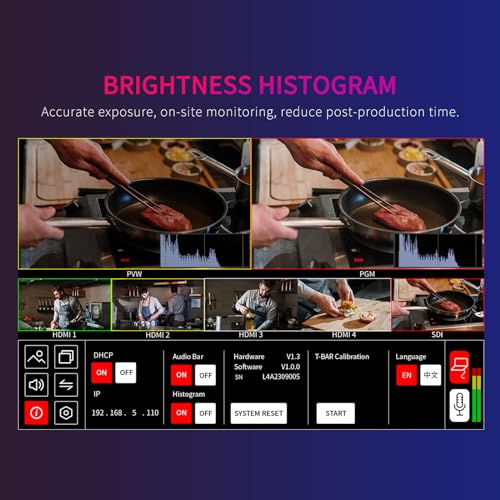 FEELWORLD L4 10.1" Touch Screen Video Switcher