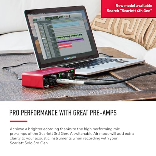 Focusrite Scarlett Solo 3rd Gen USB Audio Interface