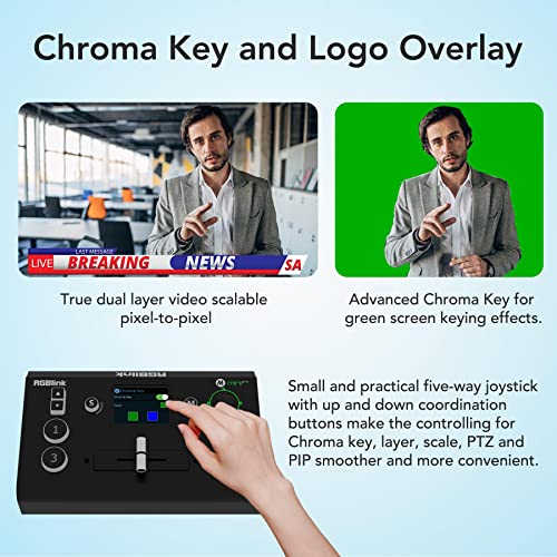 RGBlink Mini-Pro Video Switcher for Live Streaming