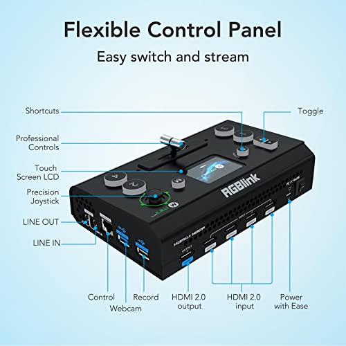 RGBlink Mini-Pro Video Switcher for Live Streaming