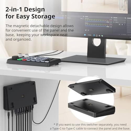 ULANZI DD02 Live Video Switcher with 4K Output