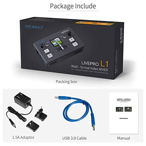 Feelworld LIVEPRO L1 V1 Video Mixer Switcher