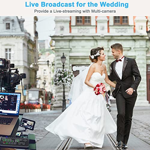 HDMI Multi-Cam Live Stream Switcher with Cable