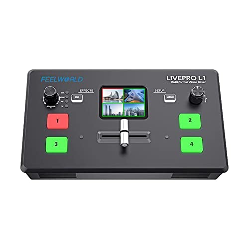 FEELWORLD L1 Multi-Camera Video Mixer Switcher