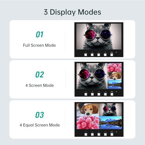 MT-VIKI 4K Multi-Camera Video Mixer with LCD Display